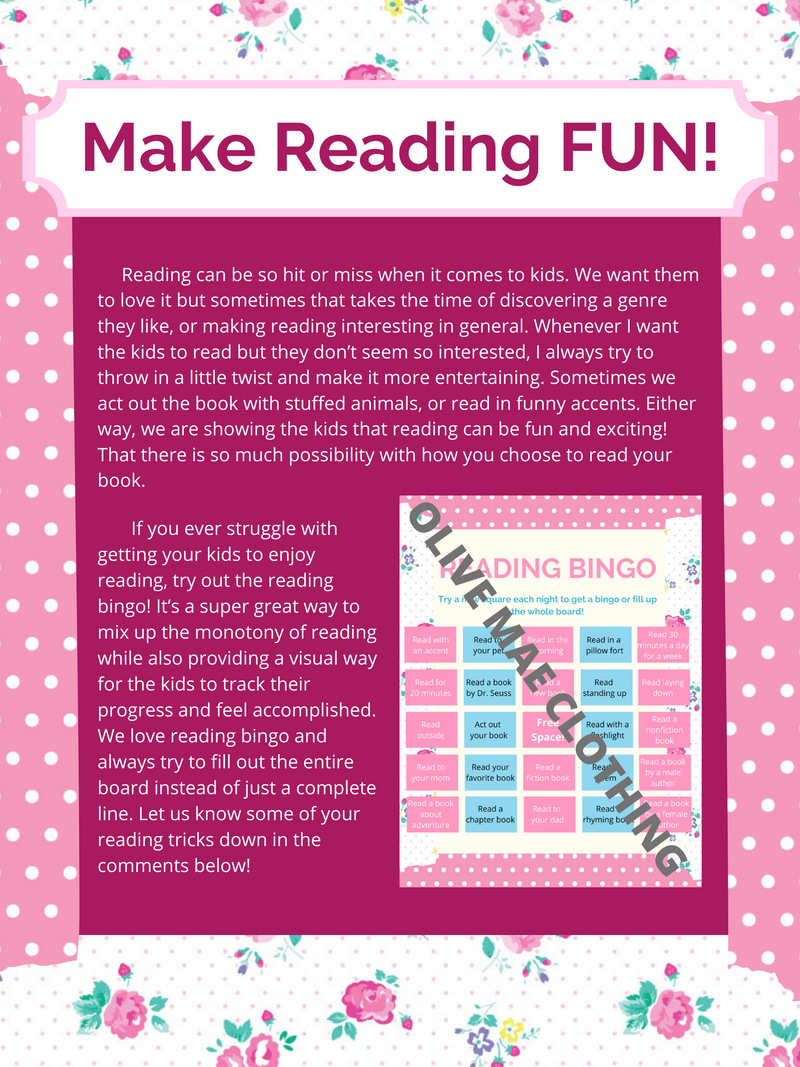 Make Reading FUN!