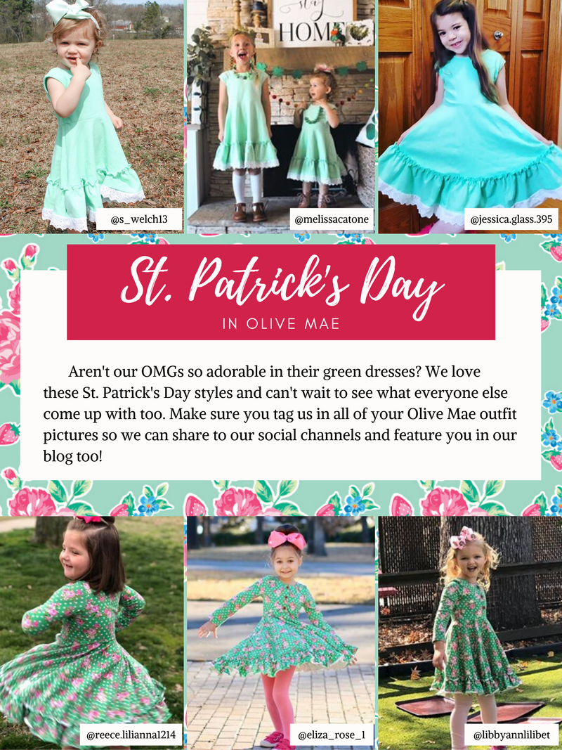 St. Patrick's Day in Olive Mae!