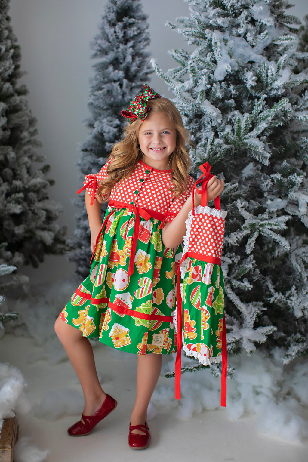 Christmas Goodies Apron (4276881916039)
