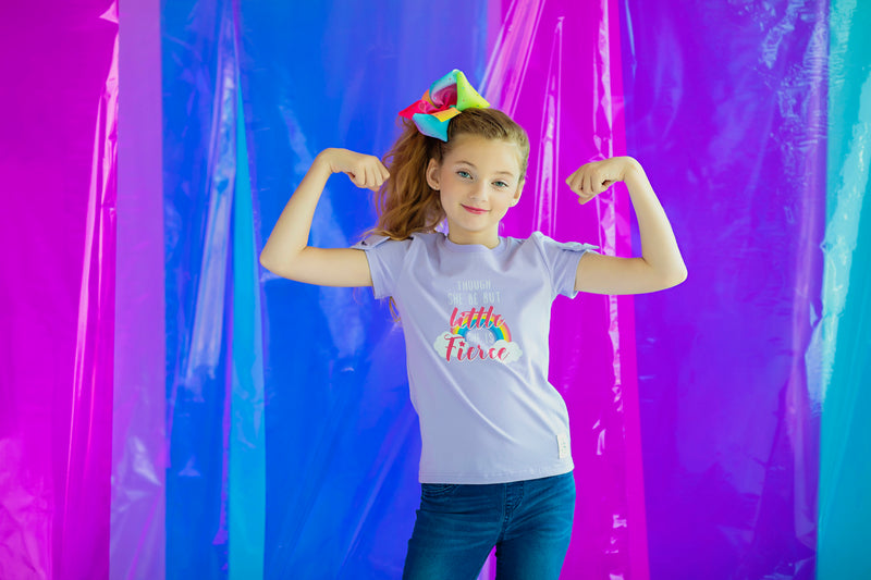 Little but Fierce Bow Tee (4014921383981)