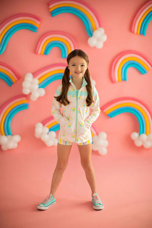 Rainbow Athletic Jacket