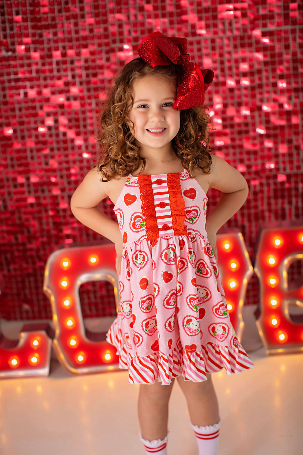 Purr-fect Valentine Dress