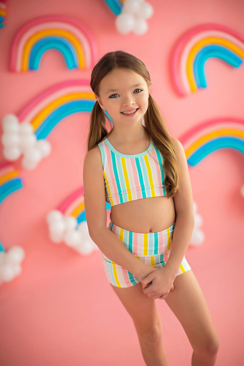 Rainbow athletic set