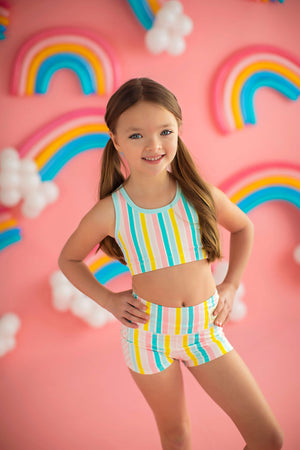 Rainbow athletic set