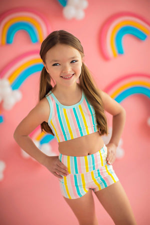Rainbow athletic set