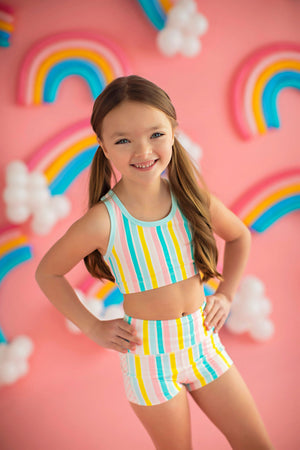 Rainbow athletic set