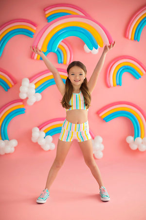 Rainbow athletic set