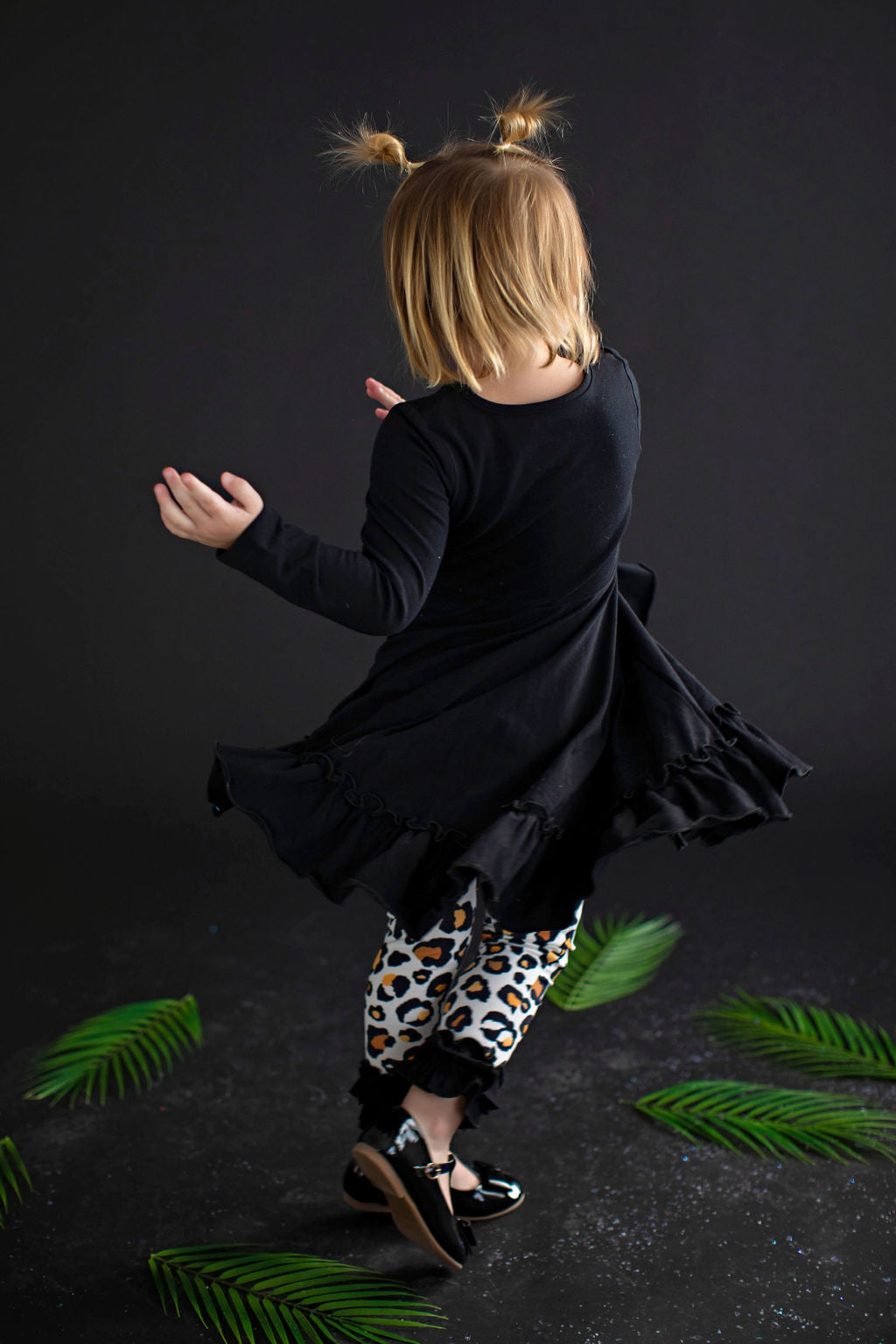 Black Polka dot dress