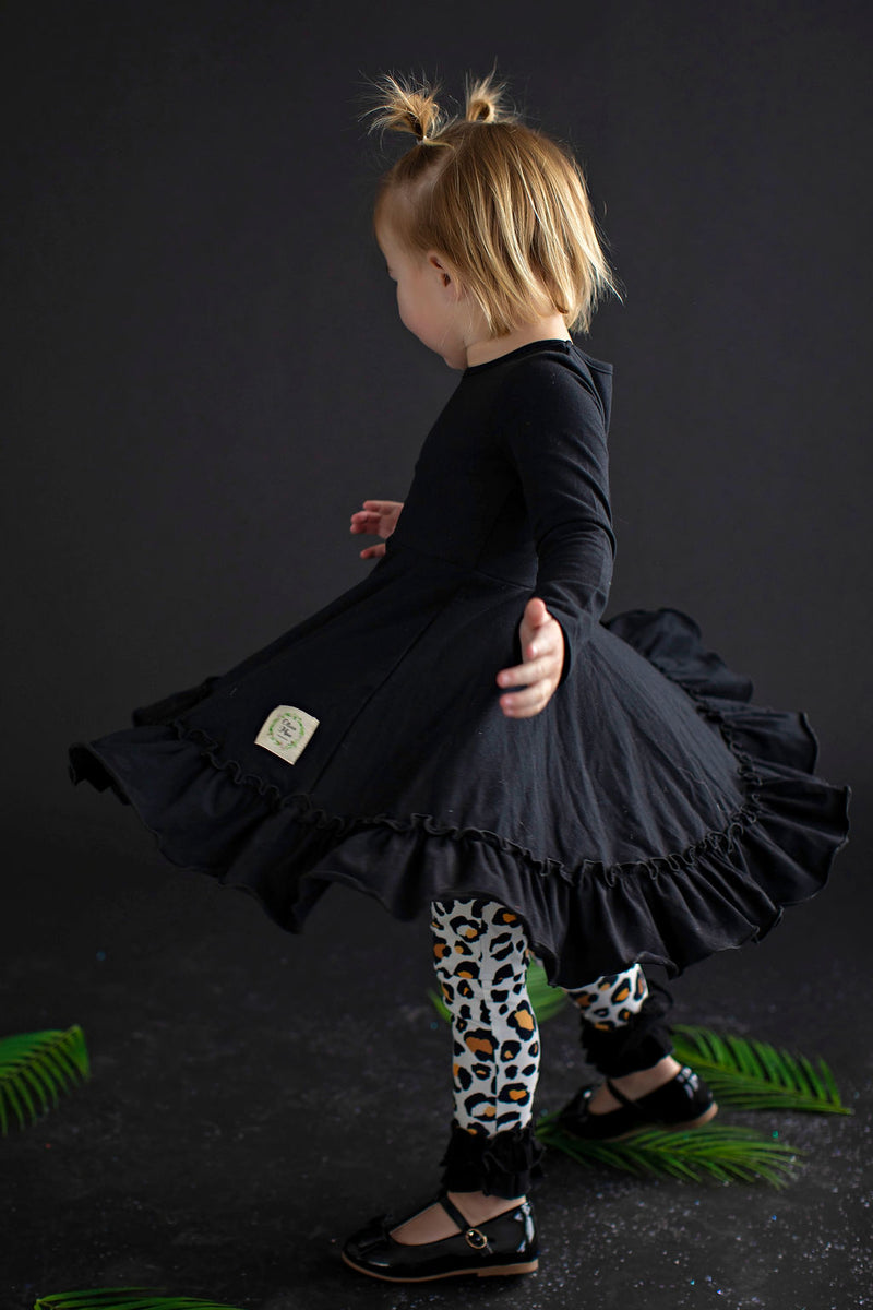 Black Polka dot dress