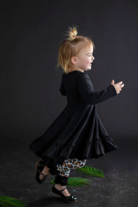 Black Polka dot dress