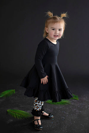 Black Polka dot dress