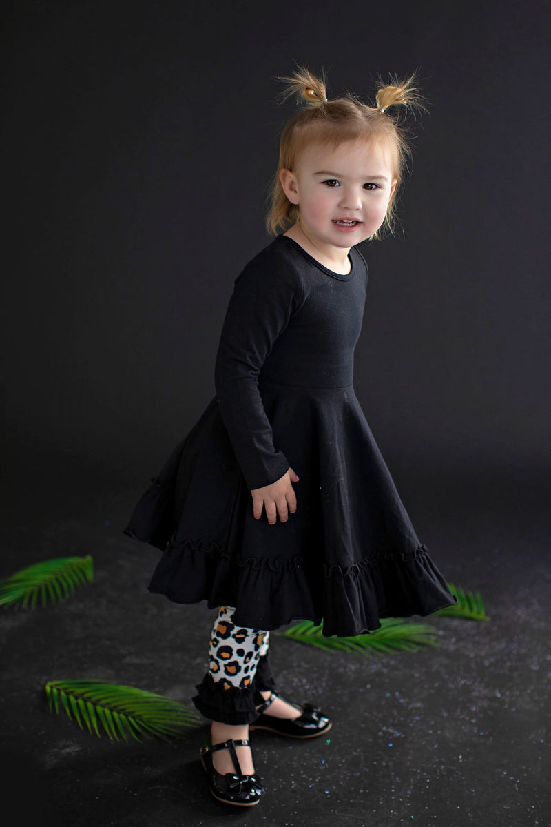 Black Polka dot dress