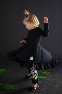Black Polka dot dress