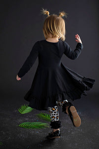 Black Polka dot dress