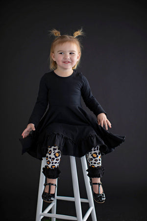 Black Polka dot dress