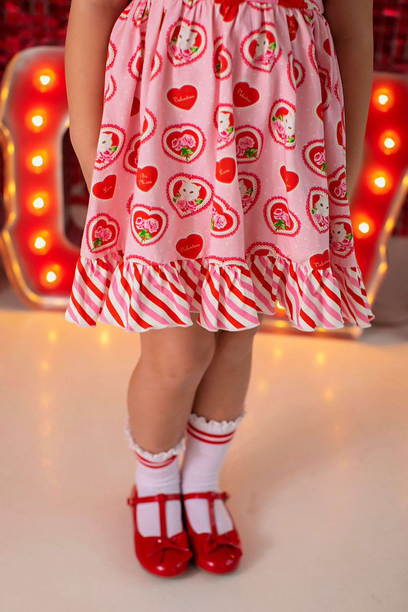 Purr-fect Valentine Dress