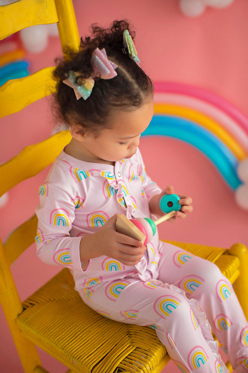 Baby Rainbow Loungewear Pink