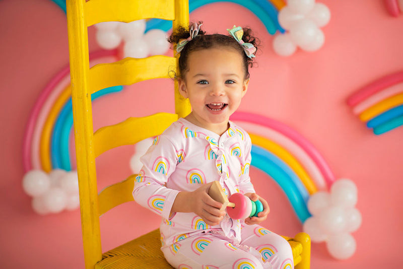 Baby Rainbow Loungewear Pink