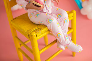 Baby Rainbow Loungewear Pink
