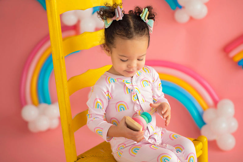 Baby Rainbow Loungewear Pink