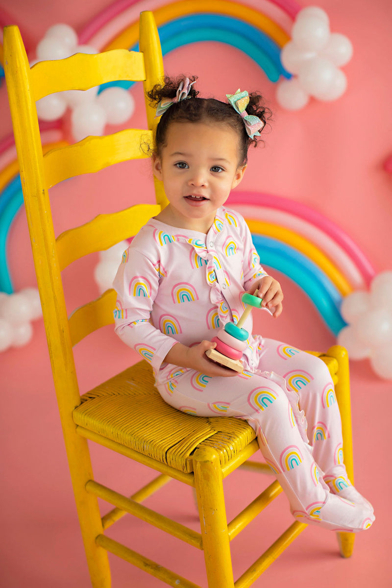 Baby Rainbow Loungewear Pink