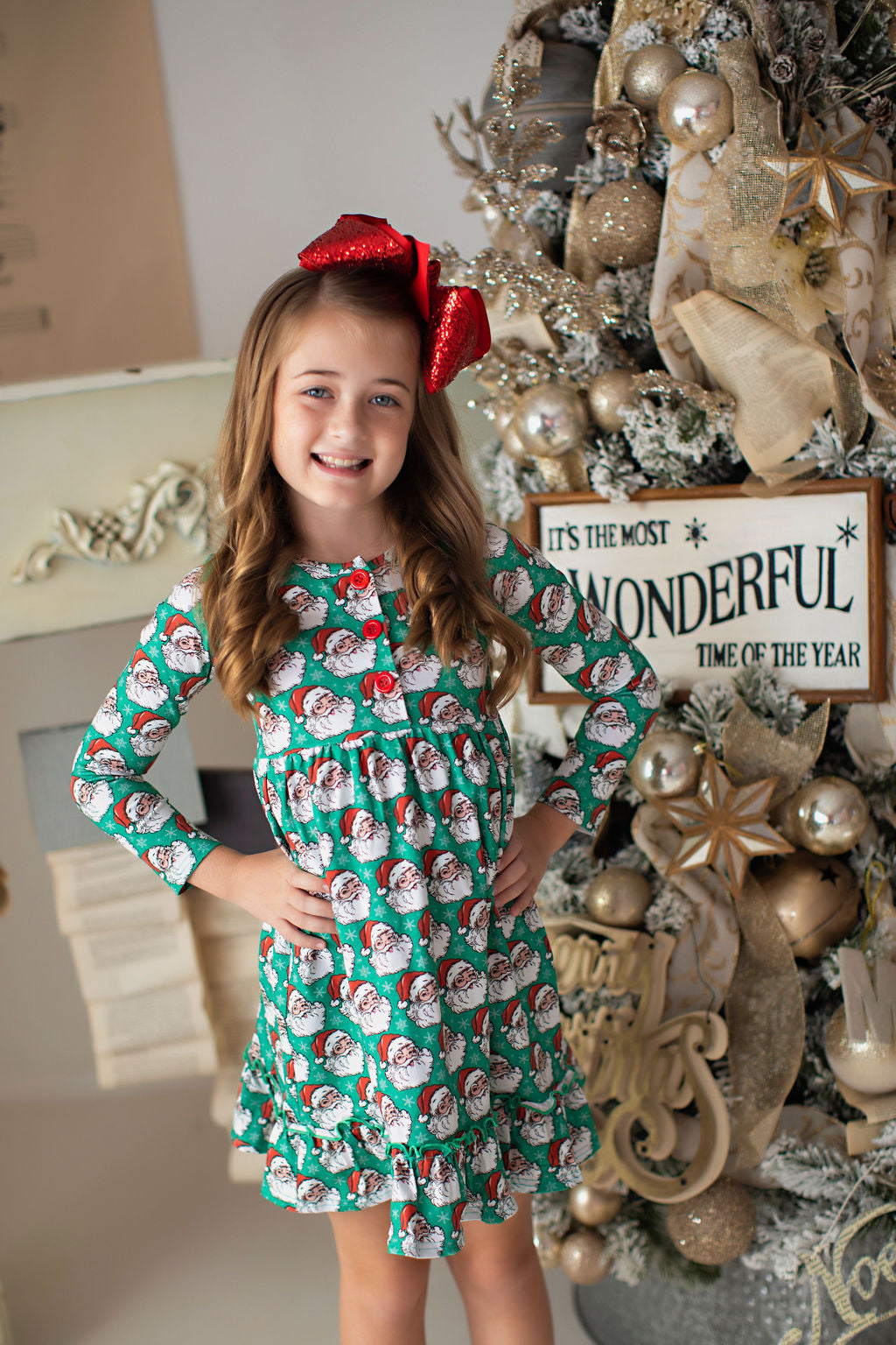 Jolly Wishes Christmas Dress