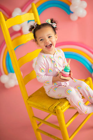 Baby Rainbow Loungewear Pink
