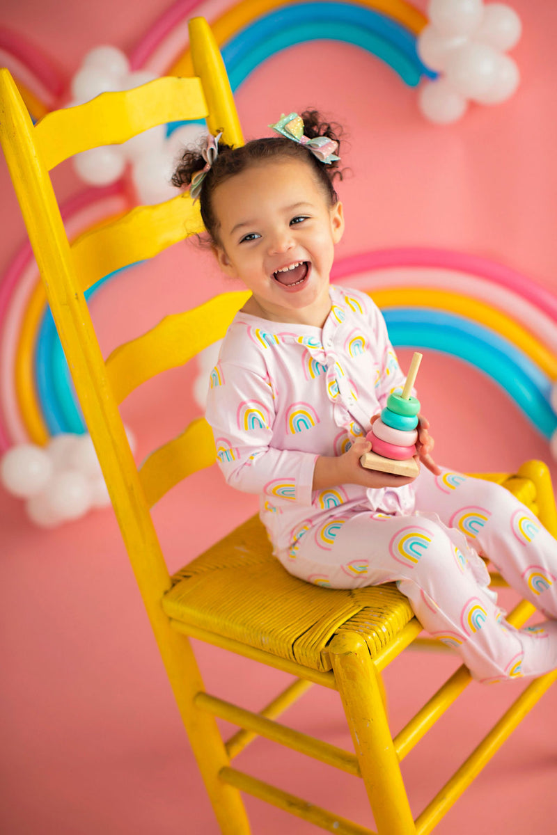 Baby Rainbow Loungewear Pink