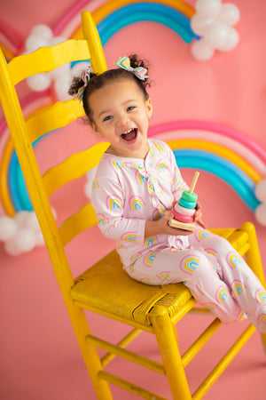 Baby Rainbow Loungewear Pink