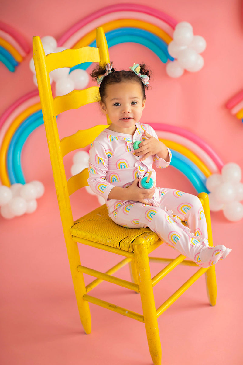 Baby Rainbow Loungewear Pink