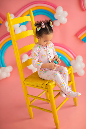 Baby Rainbow Loungewear Pink