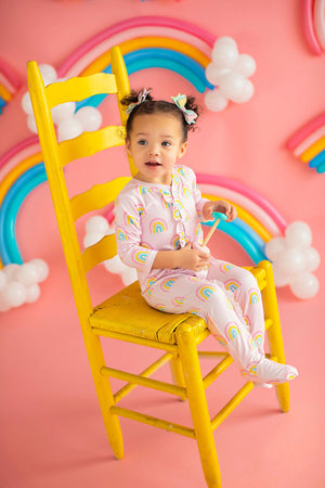 Baby Rainbow Loungewear Pink