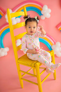 Baby Rainbow Loungewear Pink
