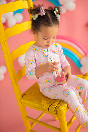 Baby Rainbow Loungewear Pink