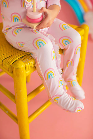 Baby Rainbow Loungewear Pink