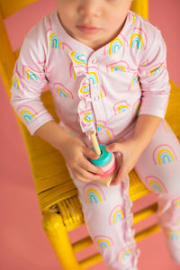Baby Rainbow Loungewear Pink