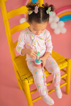 Baby Rainbow Loungewear Pink