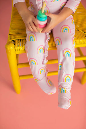 Baby Rainbow Loungewear Pink