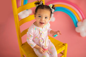 Baby Rainbow Loungewear Pink