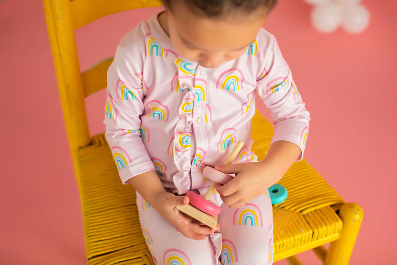 Baby Rainbow Loungewear Pink
