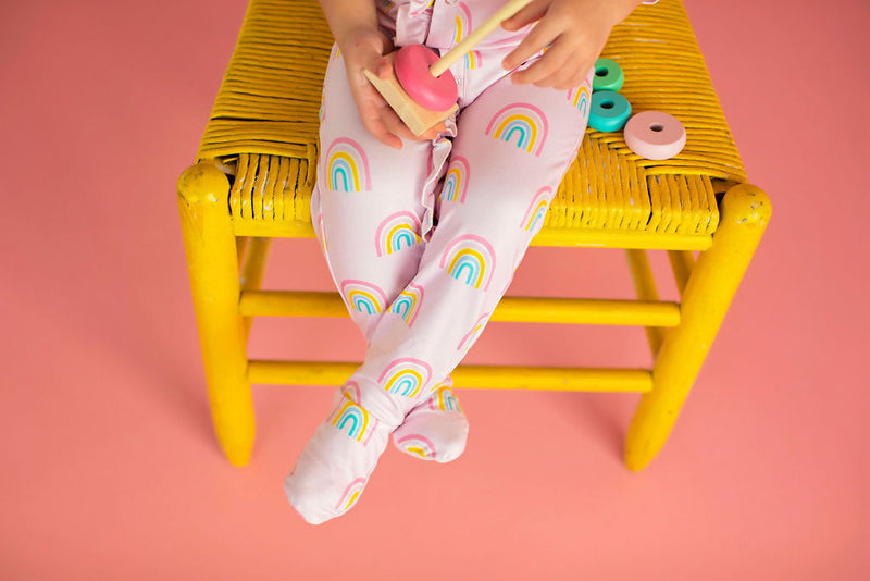 Baby Rainbow Loungewear Pink