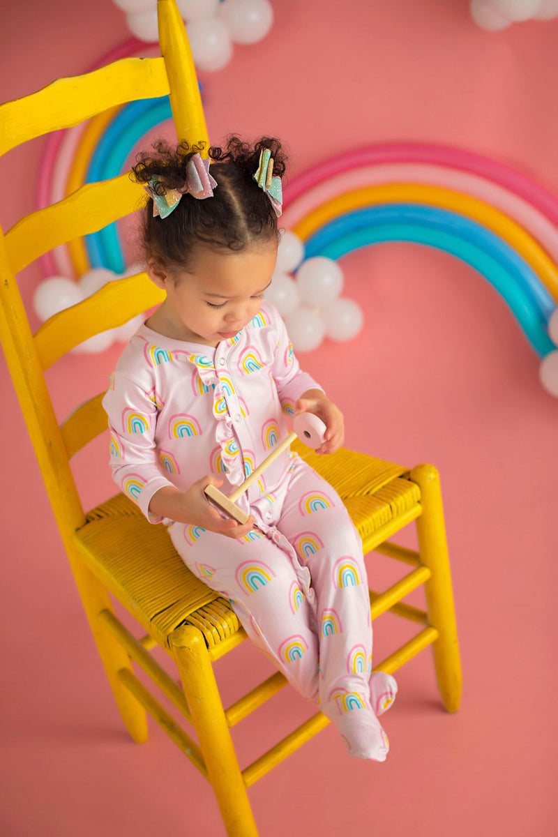Baby Rainbow Loungewear Pink
