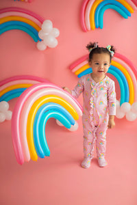 Baby Rainbow Loungewear Pink