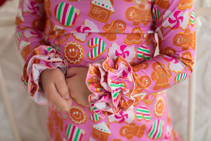 Gingerbread Lounge Wear Gown and Bloomers