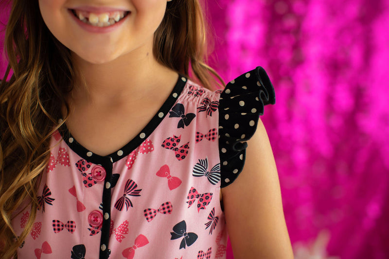 Pretty Little Bows Romper