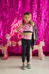 Pretty Little Bows Athletic Top and Pants