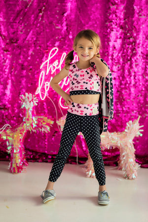 Pretty Little Bows Athletic Top and Pants