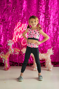 Pretty Little Bows Athletic Top and Pants