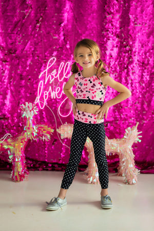 Pretty Little Bows Athletic Top and Pants