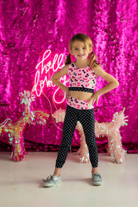 Pretty Little Bows Athletic Top and Pants